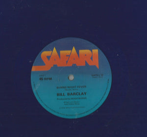 Bill Barclay (3) - Burns Night Fever (12", Single, Blu)