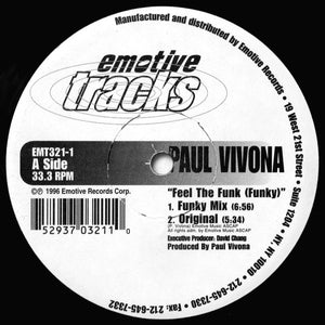 Paul Vivona - Feel The Funk (Funky) (12")