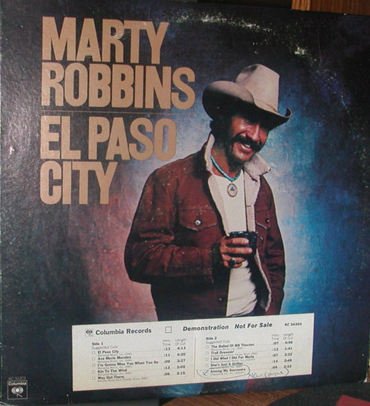 Marty Robbins - El Paso City (LP, Album, Promo, Ter)
