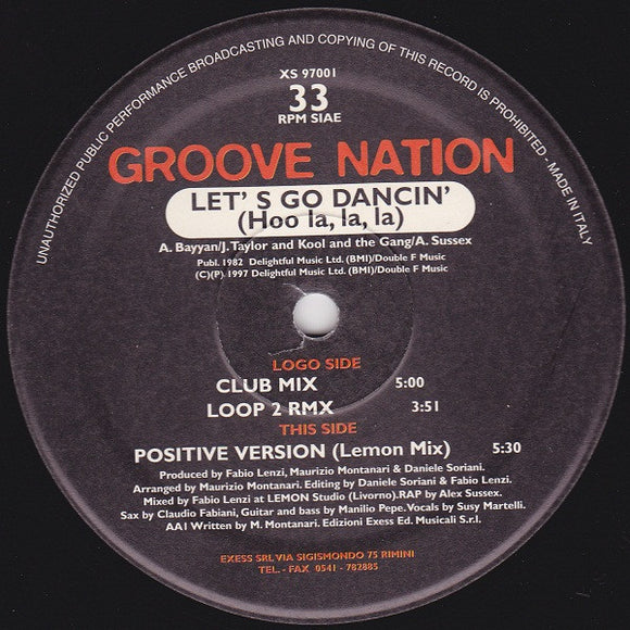 Groove Nation (5) - Let's Go Dancin' (Hoo La, La, La) (12