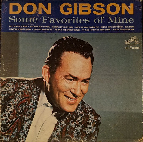 Don Gibson - Some Favorites Of Mine (LP, Album, Mono)