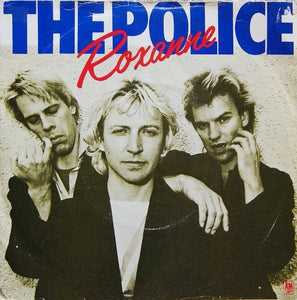 The Police - Roxanne (7", Single, RE, Blu)