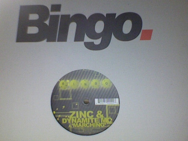 DJ Zinc - Marching / Tigerz Talkin (12", Promo)