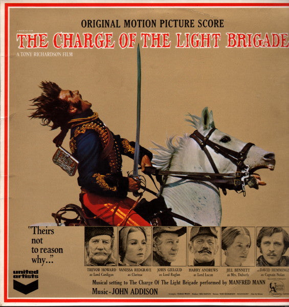 John Addison and The Sinfonia Of London with Manfred Mann - The Charge Of The Light Brigade (LP)