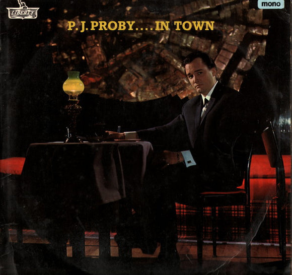 P.J. Proby - .....In Town (LP, Album, Mono)