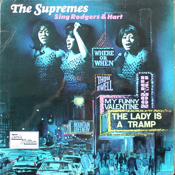 The Supremes - The Supremes Sing Rodgers & Hart (LP, Album, Mono)