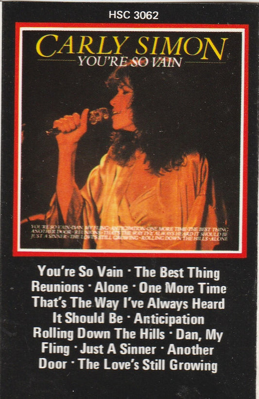 Carly Simon - You're So Vain (Cass, Comp)
