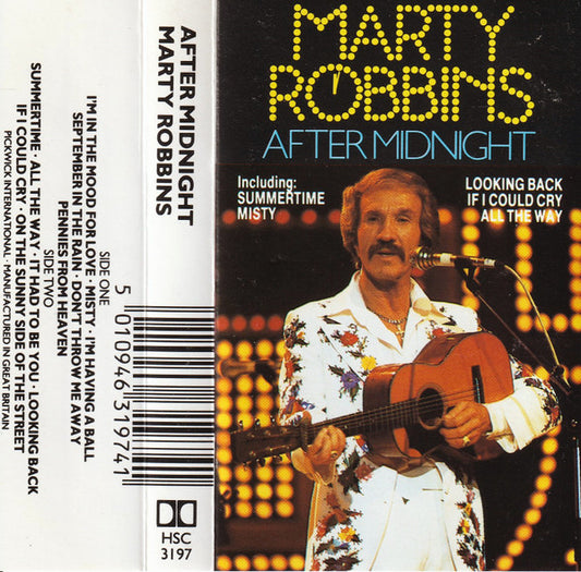 Marty Robbins - After Midnight (Cass, Album, RE)
