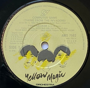 Yellow Magic Orchestra - Computer Game (Theme From The Invaders) (7", Single)