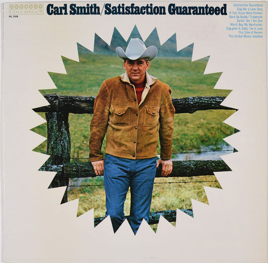 Carl Smith (3) - Satisfaction Guaranteed (LP, Album, Mono, Ter)