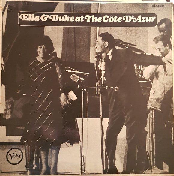 Ella Fitzgerald / Duke Ellington - Ella & Duke At The Côte D'Azur (LP, Album, Sin)