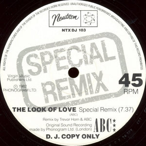ABC - The Look Of Love (Special Remix) (12", Promo)