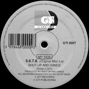 Shut Up And Dance* - 5.6.7.8. (12")