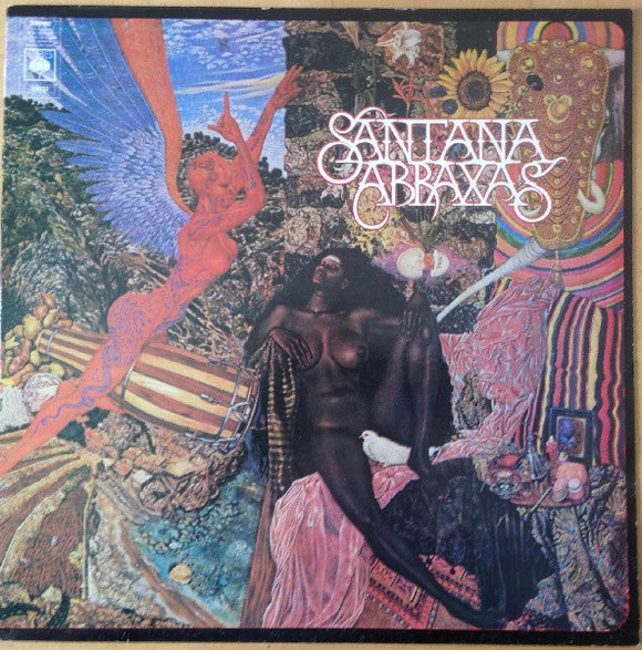 Santana - Abraxas (LP, Album, RE, Red)