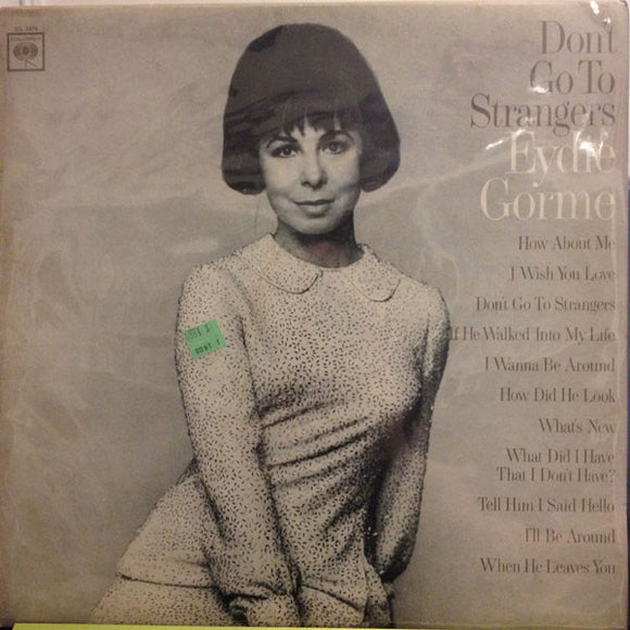 Eydie Gorme* - Don't Go To Strangers (LP, Album, Mono)