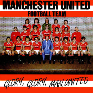Manchester United Football Team - Glory, Glory, Man. United (7", Single, 4-P)