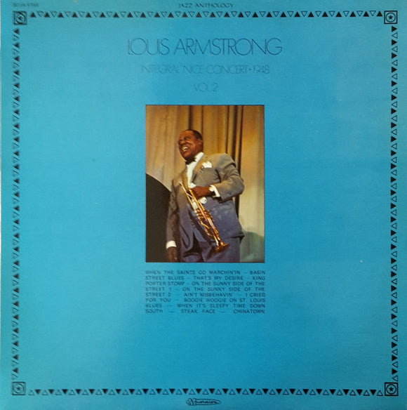 Louis Armstrong - Integral Nice Concert - 1948 - Vol 2 (LP)