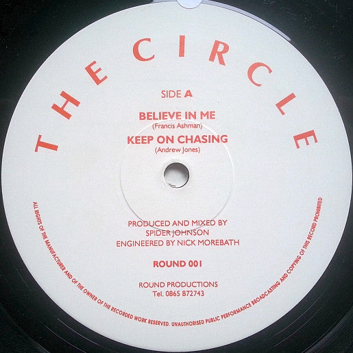 The Circle (3) - Believe In Me / Keep On Chasing (12
