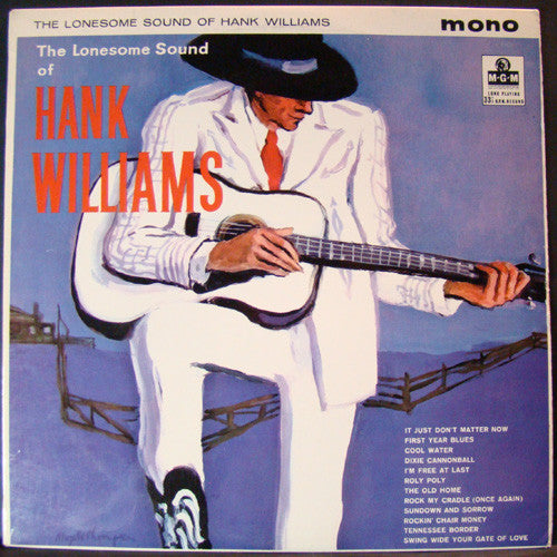 Hank Williams - The Lonesome Sound Of Hank Williams (LP, Album, Mono)