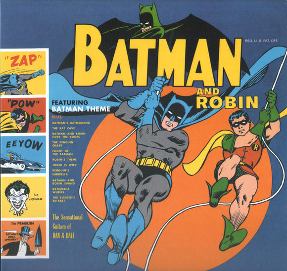 The Sensational Guitars Of Dan & Dale - Batman And Robin (LP, Album, RE, 180)