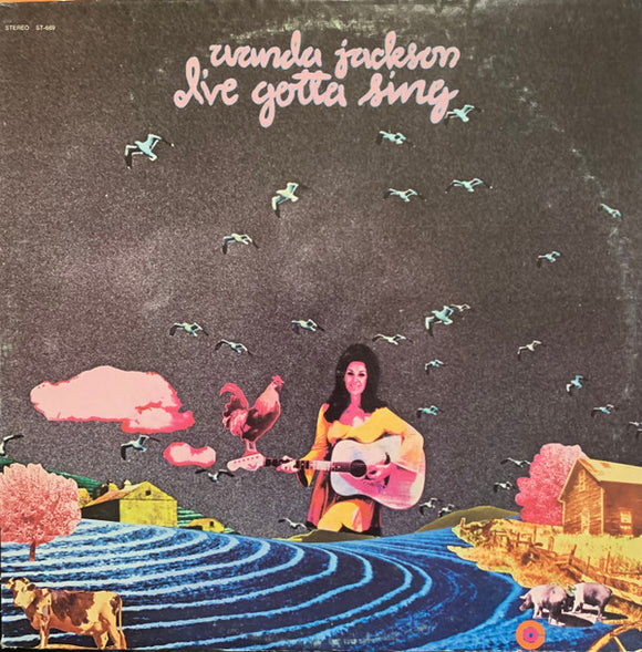 Wanda Jackson - I've Gotta Sing (LP, Album, Jac)