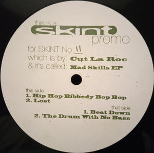 Cut La Roc - Mad Skills EP (12", EP, Promo)