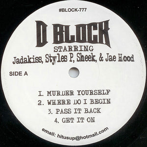 D-Block - Murder Yourself (12")