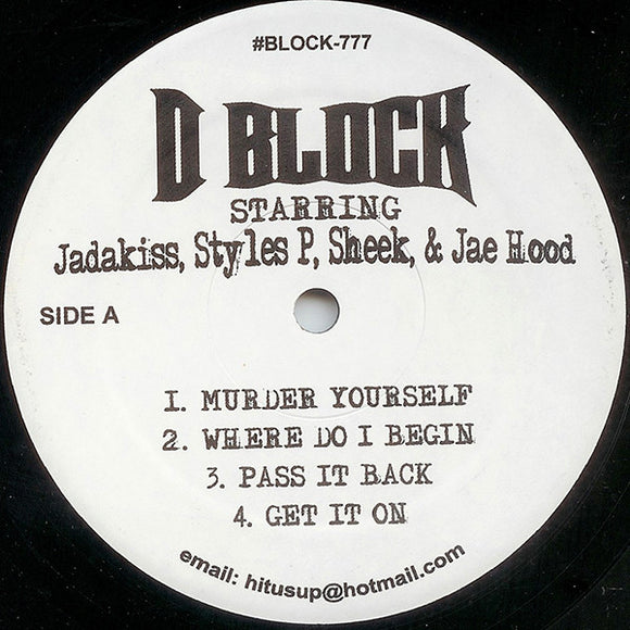 D-Block - Murder Yourself (12