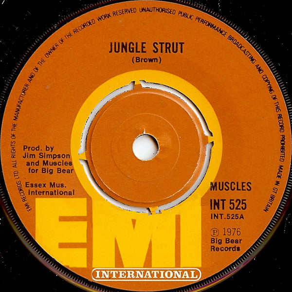 Muscles (2) - Jungle Strut / Muscle Hustle (7")