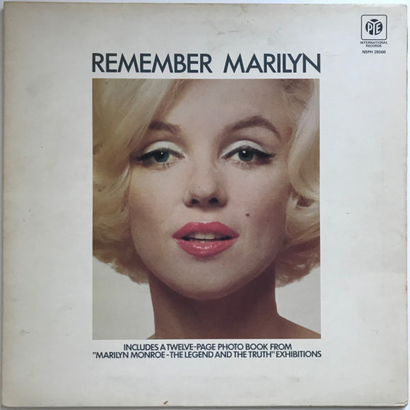 Marilyn Monroe - Remember Marilyn (LP, Comp, Gat)