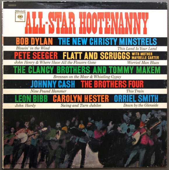 Various - All-Star Hootenanny (LP, Comp, Mono, Pit)