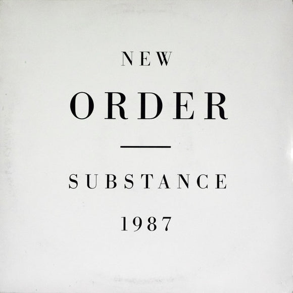 New Order - Substance (2xLP, Comp, RE)