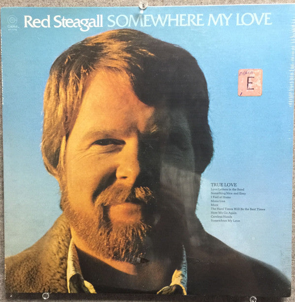 Red Steagall - Somewhere My Love (LP, Album)