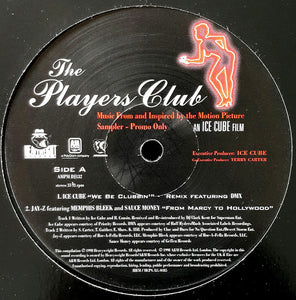 Various - The Players Club (Music From And Inspired By The Motion Picture Sampler) (12", Promo, Smplr)