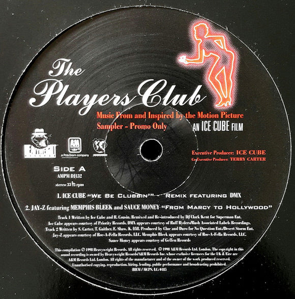 Various - The Players Club (Music From And Inspired By The Motion Picture Sampler) (12