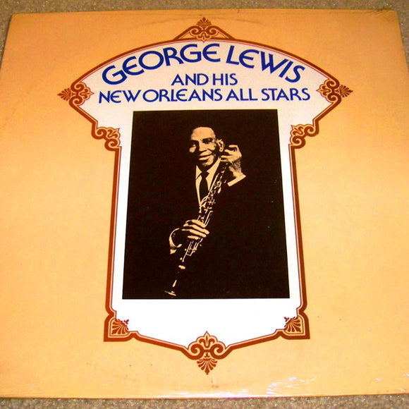 George Lewis & His New Orleans All-Stars* - George Lewis & His New Orleans All-Stars (LP, Album)