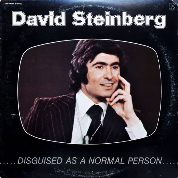 David Steinberg - Disguised As A Normal Person (LP, Album, Pit)