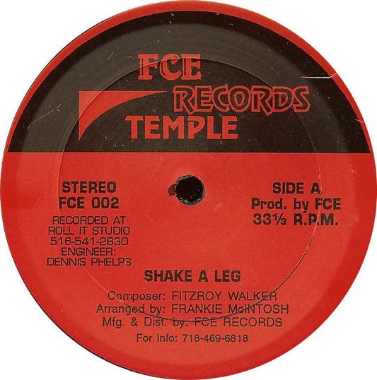 Temple (11) - Shake A Leg (12")