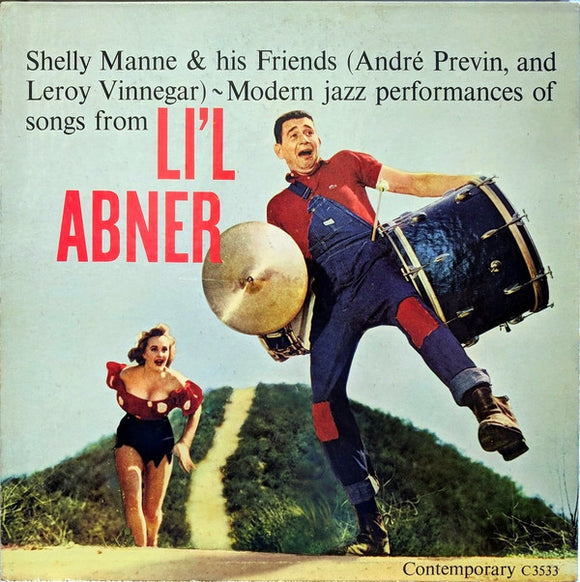 Shelly Manne & His Friends - Modern Jazz Performances Of Songs From Li'l Abner (LP, Album, Mono)