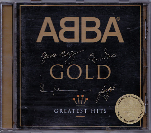 ABBA - Gold (Greatest Hits) (CD, Comp, Ltd, RE, RM, Sig)