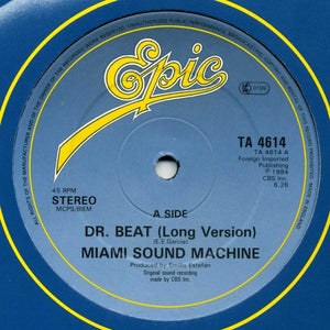 Miami Sound Machine - Dr. Beat (12", Single)