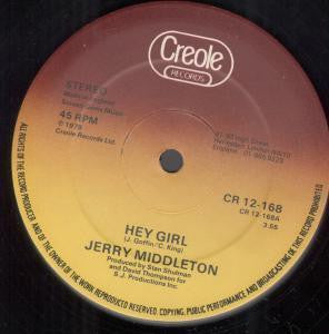 Jerry Middleton - Hey Girl / I'm Your Loving Man (12")