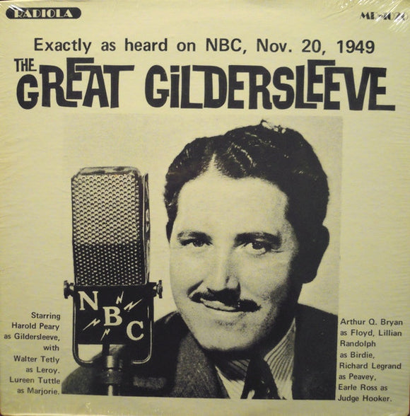 Various - The Great Gildersleeve And Our Miss Brooks (LP, Album)