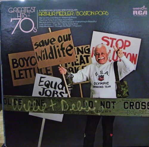 Arthur Fiedler / Boston Pops* - Greatest Hits Of The '70s (LP, Album, Quad)