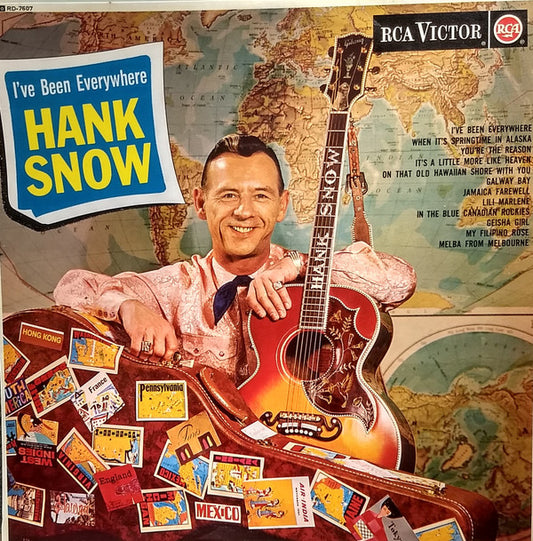 Hank Snow - I've Been Everywhere (LP, Album, Mono)