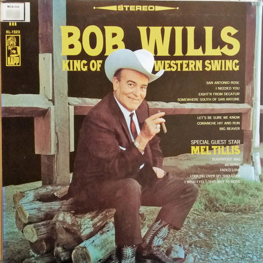 Bob Wills - King Of Western Swing (LP, Album, Bla)
