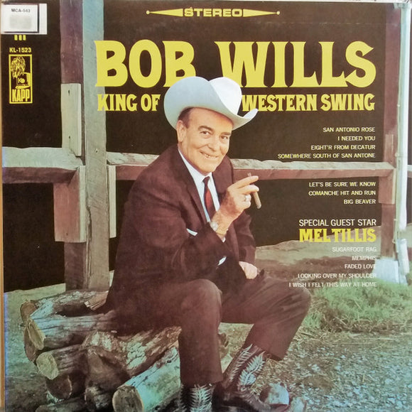 Bob Wills - King Of Western Swing (LP, Album, Bla)