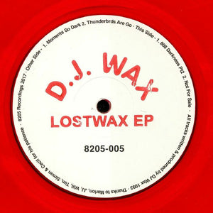 D.J. Wax - Lostwax EP (12", EP, Ltd, Red)