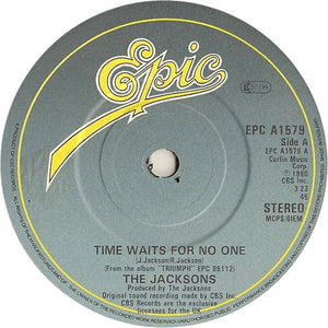 The Jacksons - Time Waits For No One (7", Single)