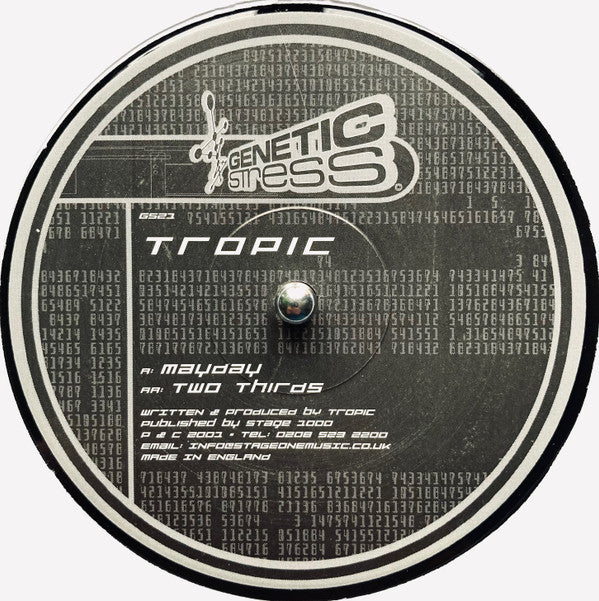 Tropic - Mayday / Two Thirds (12")